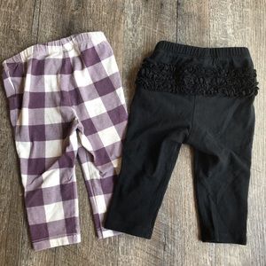 Old Navy infant girl leggings lot